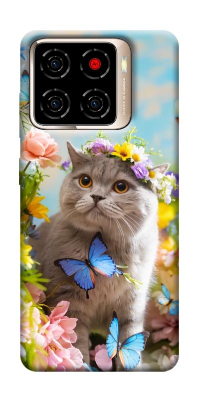 Чехол itsPrint Spring cat для ZTE Blade A56, животные, купить оптом с доставкой