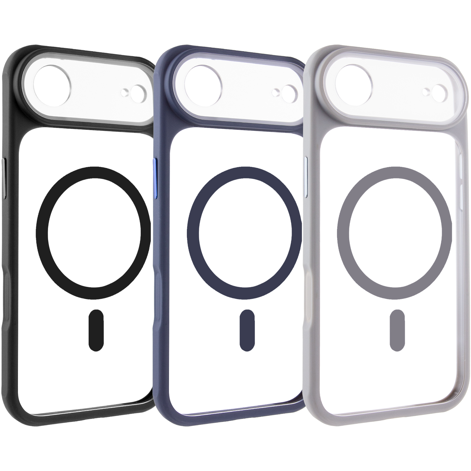 Чехол TPU+PC GETMAN Moon Clear with MagSafe для Apple iPhone 17 Air (6.5"), TPU+PC, купить оптом с доставкой