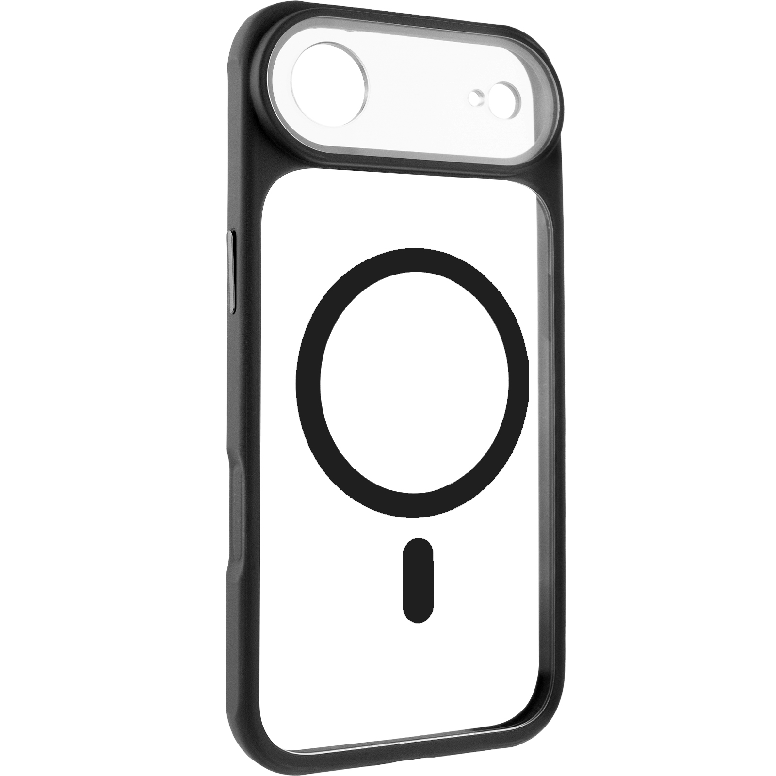 Чехол TPU+PC GETMAN Moon Clear with MagSafe для Apple iPhone 17 Air (6.5"), Black, TPU+PC, купить оптом с доставкой