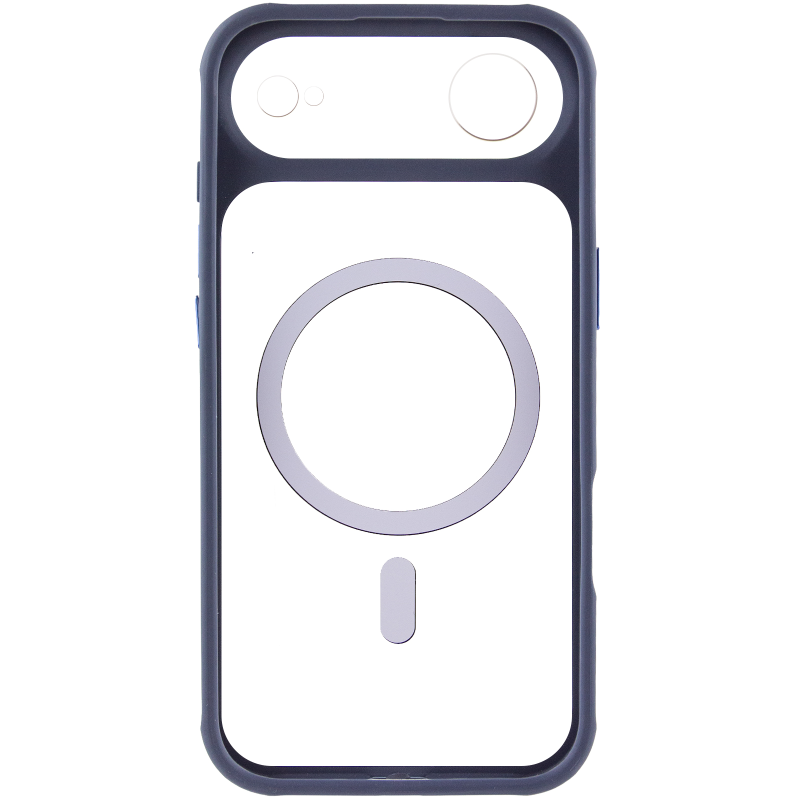 Чехол TPU+PC GETMAN Moon Clear with MagSafe для Apple iPhone 17 Air (6.5"), Blue 2, TPU+PC, купить оптом с доставкой