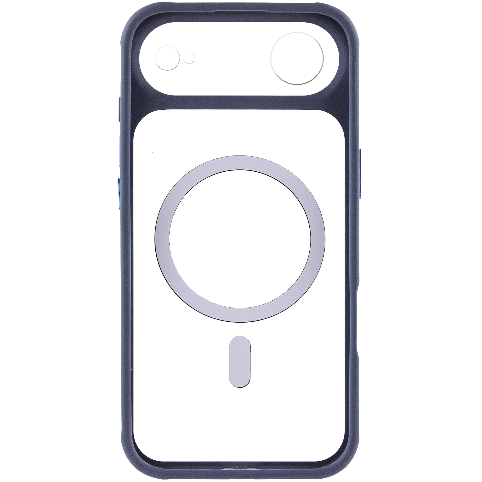 Чехол TPU+PC GETMAN Moon Clear with MagSafe для Apple iPhone 17 Air (6.5"), Blue 2, TPU+PC, купить оптом с доставкой