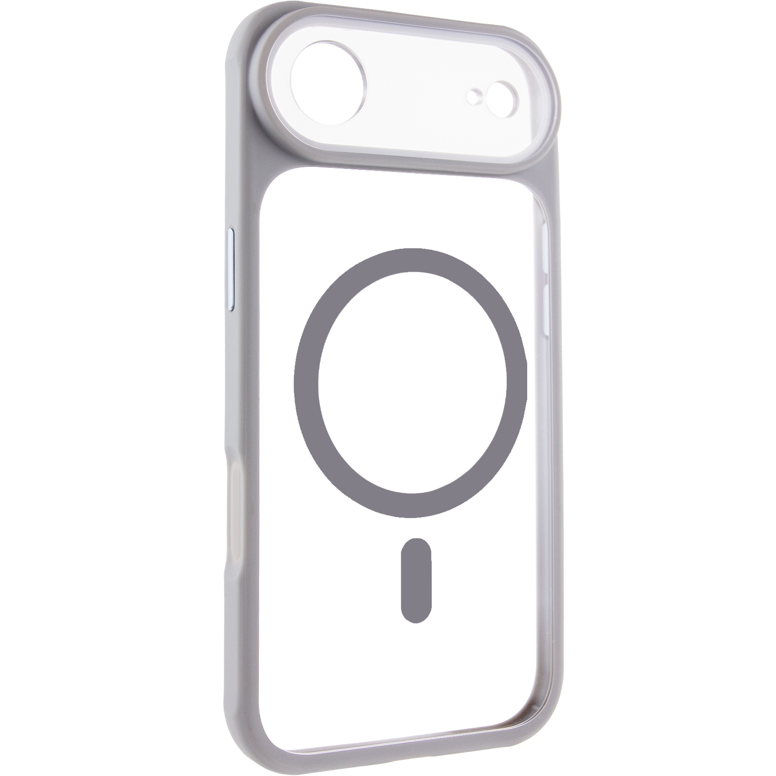Чехол TPU+PC GETMAN Moon Clear with MagSafe для Apple iPhone 17 Air (6.5"), Grey, TPU+PC, купить оптом с доставкой