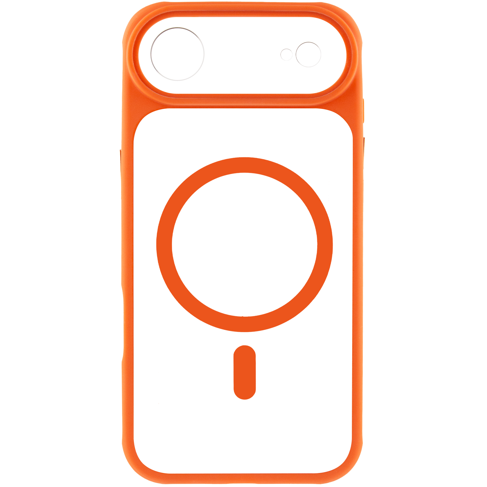 Чехол TPU+PC GETMAN Moon Clear with MagSafe для Apple iPhone 17 Air (6.5"), Orange 1, TPU+PC, купить оптом с доставкой