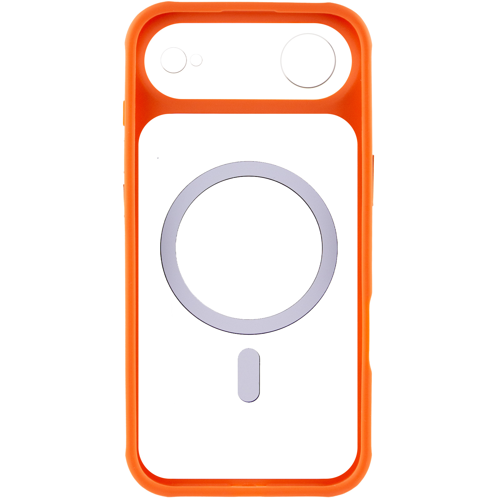 Чехол TPU+PC GETMAN Moon Clear with MagSafe для Apple iPhone 17 Air (6.5"), Orange 2, TPU+PC, купить оптом с доставкой