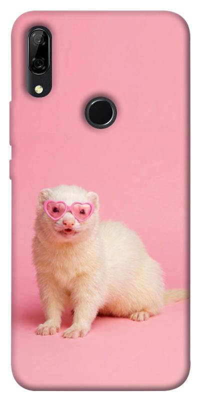 Чехол itsPrint Белый хорёк для Huawei P Smart Z, животные, купить оптом с доставкой