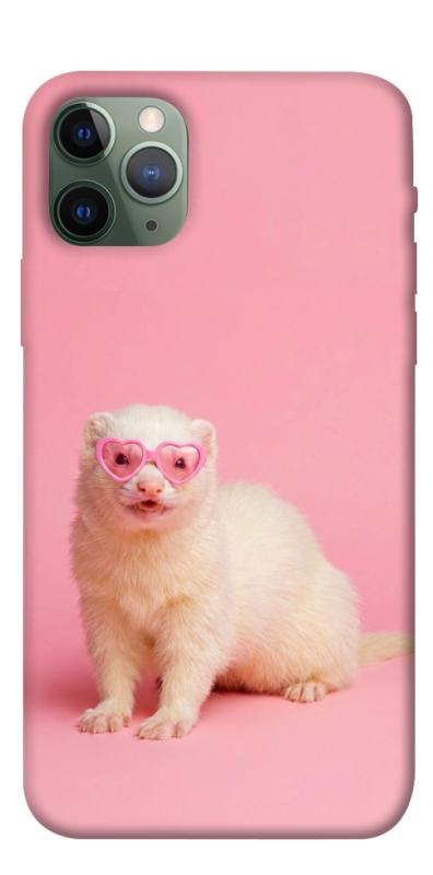 Чехол itsPrint Белый хорёк для Apple iPhone 11 Pro (5.8"), животные, купить оптом с доставкой