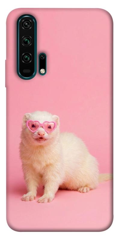 Чехол itsPrint Белый хорёк для Huawei Honor 20 Pro, животные, купить оптом с доставкой