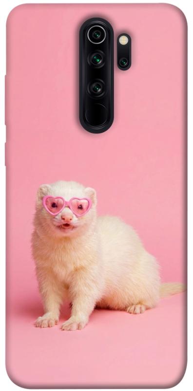 Чехол itsPrint Белый хорёк для Xiaomi Redmi Note 8 Pro, животные, купить оптом с доставкой