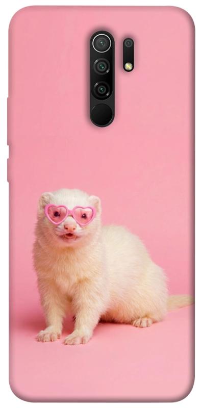 Чехол itsPrint Белый хорёк для Xiaomi Redmi 9, животные, купить оптом с доставкой