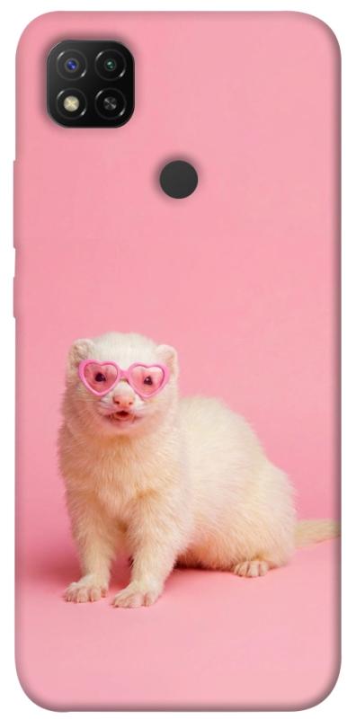 Чехол itsPrint Белый хорёк для Xiaomi Redmi 9C, животные, купить оптом с доставкой