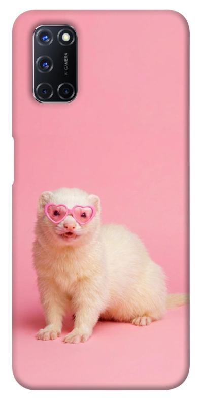 Чехол itsPrint Белый хорёк для Oppo A52 / A72 / A92, животные, купить оптом с доставкой