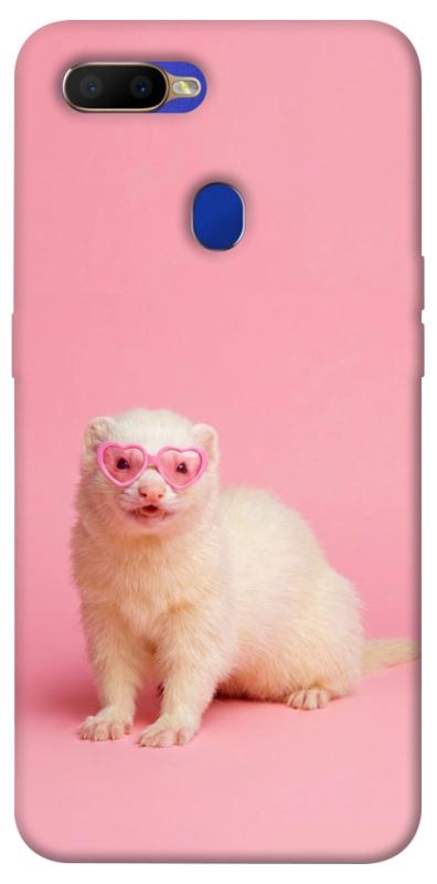 Чехол itsPrint Белый хорёк для Oppo A5s / Oppo A12, животные, купить оптом с доставкой