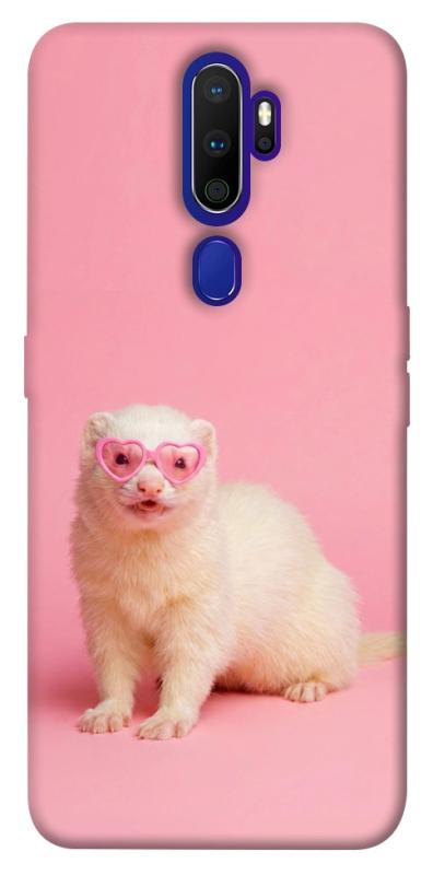 Чехол itsPrint Белый хорёк для Oppo A5 (2020) / Oppo A9 (2020), животные, купить оптом с доставкой