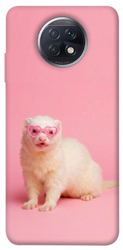 Чехол itsPrint Белый хорёк для Xiaomi Redmi Note 9 5G / Note 9T, животные, купить оптом с доставкой