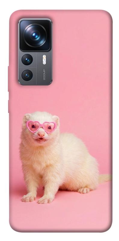 Чехол itsPrint Белый хорёк для Xiaomi 12T / 12T Pro, животные, купить оптом с доставкой