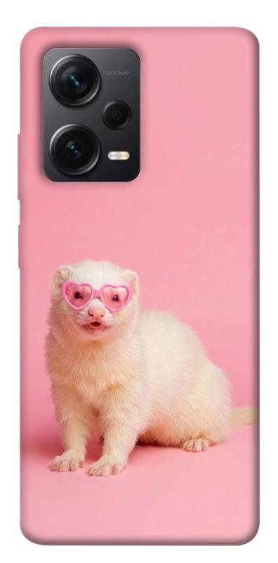 Чехол itsPrint Белый хорёк для Xiaomi Redmi Note 12 Pro+ 5G, животные, купить оптом с доставкой