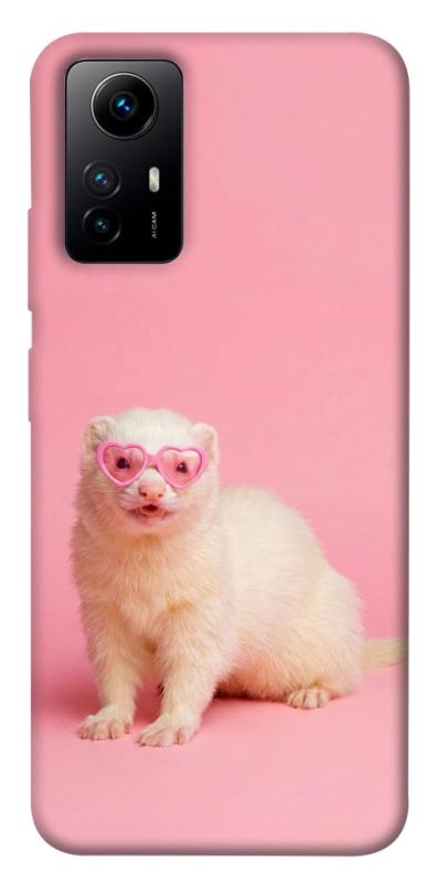 Чехол itsPrint Белый хорёк для Xiaomi Redmi Note 12S, животные, купить оптом с доставкой