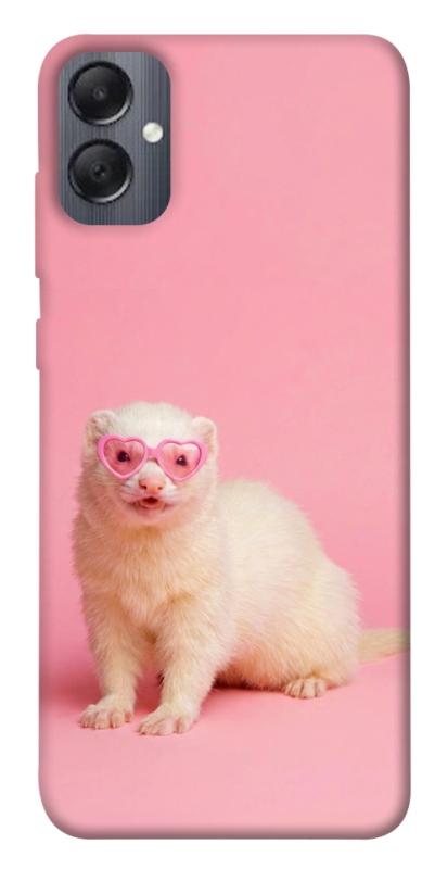 Чехол itsPrint Белый хорёк для Samsung Galaxy A05, животные, купить оптом с доставкой