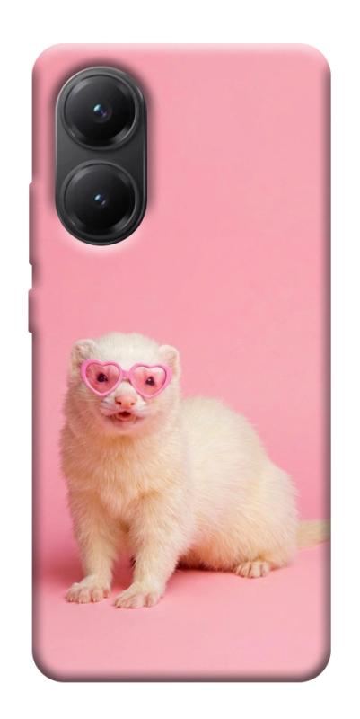 Чехол itsPrint Белый хорёк для Xiaomi Poco X7 Pro, животные, купить оптом с доставкой