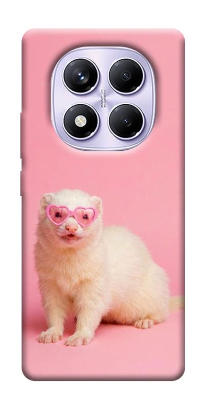 Чехол itsPrint Белый хорёк для Xiaomi Poco X7, животные, купить оптом с доставкой