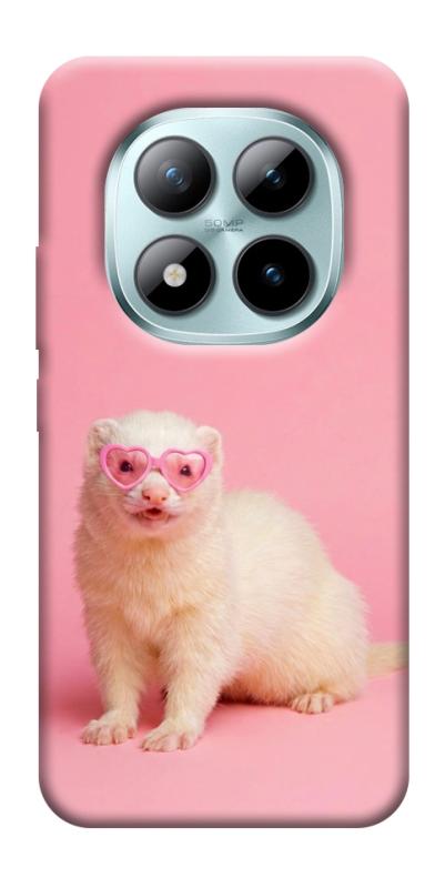 Чехол itsPrint Белый хорёк для Xiaomi Redmi Note 15 Pro 5G, животные, купить оптом с доставкой