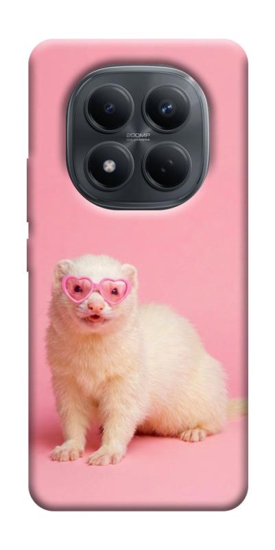 Чехол itsPrint Белый хорёк для Xiaomi Redmi Note 15 Pro 4G, животные, купить оптом с доставкой