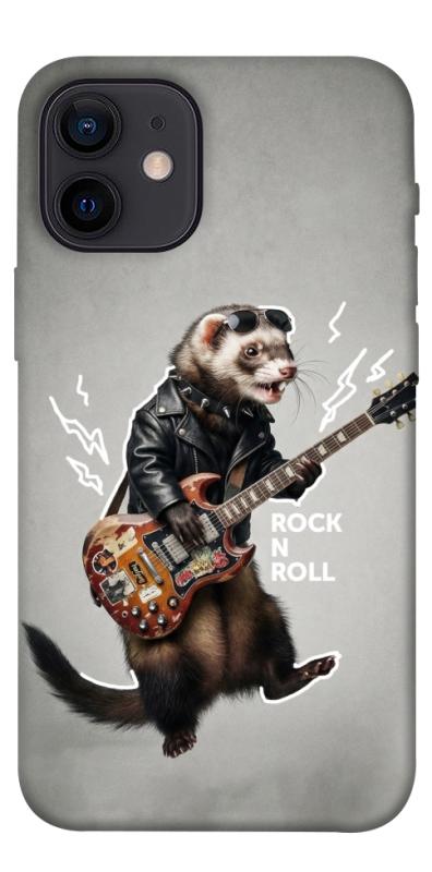 Чехол itsPrint Рок хорёк для Apple iPhone 12 mini (5.4"), животные, купить оптом с доставкой