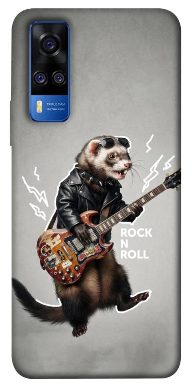 Чехол itsPrint Рок хорёк для Vivo Y51a, животные, купить оптом с доставкой