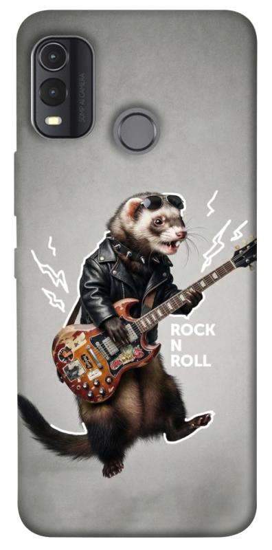 Чехол itsPrint Рок хорёк для Nokia G11 Plus, животные, купить оптом с доставкой