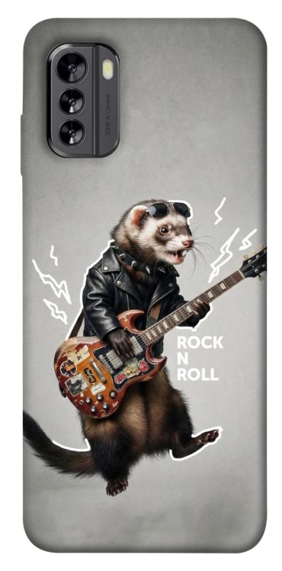 Чехол itsPrint Рок хорёк для Nokia G60, животные, купить оптом с доставкой