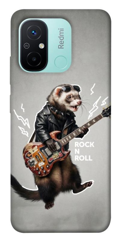Чехол itsPrint Рок хорёк для Xiaomi Redmi 12C, животные, купить оптом с доставкой