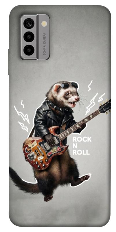 Чехол itsPrint Рок хорёк для Nokia G22, животные, купить оптом с доставкой