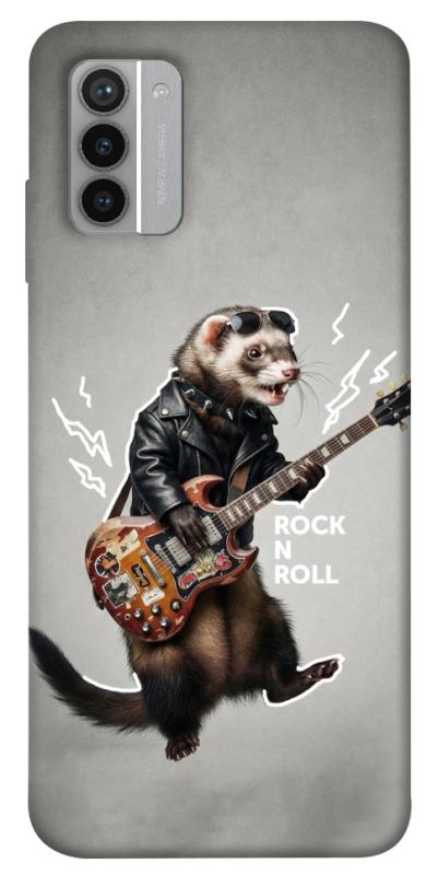 Чехол itsPrint Рок хорёк для Nokia G42, животные, купить оптом с доставкой