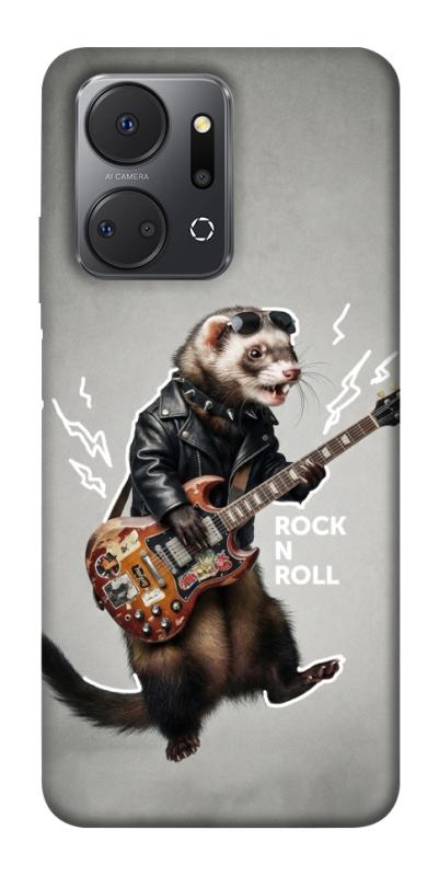 Чехол itsPrint Рок хорёк для Huawei Honor X7a, животные, купить оптом с доставкой