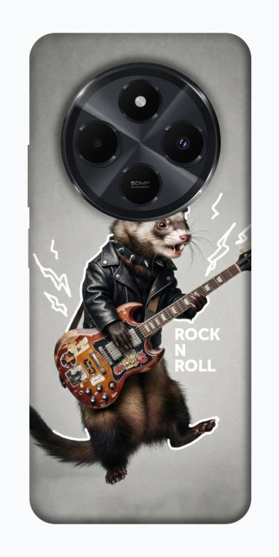 Чехол itsPrint Рок хорёк для Xiaomi Redmi 14C / Poco C75, животные, купить оптом с доставкой