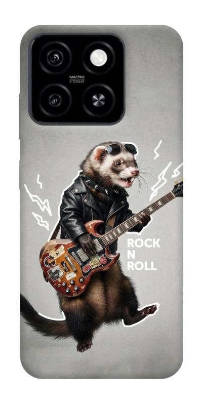 Чехол itsPrint Рок хорёк для ZTE Blade A55 4G, животные, купить оптом с доставкой