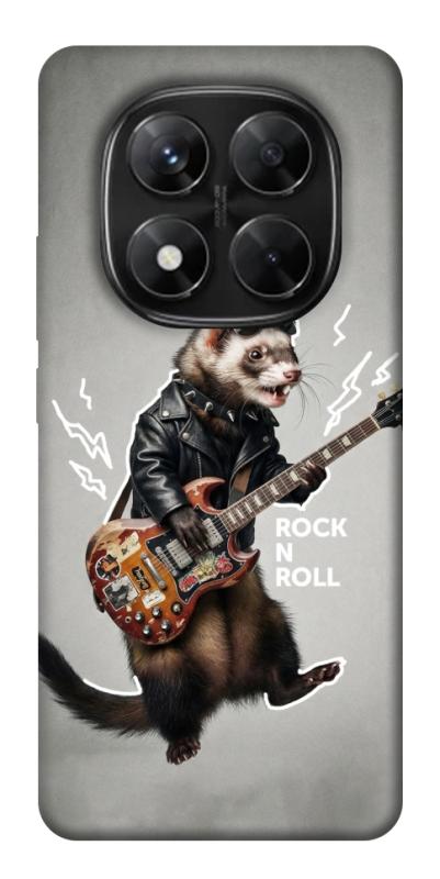 Чехол itsPrint Рок хорёк для Xiaomi Redmi Note 14 Pro 5G, животные, купить оптом с доставкой