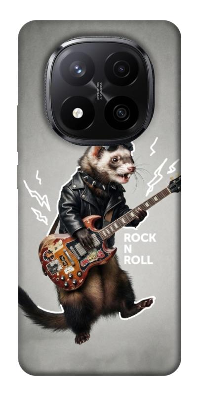 Чехол itsPrint Рок хорёк для Xiaomi Redmi Note 14 Pro+ 5G, животные, купить оптом с доставкой