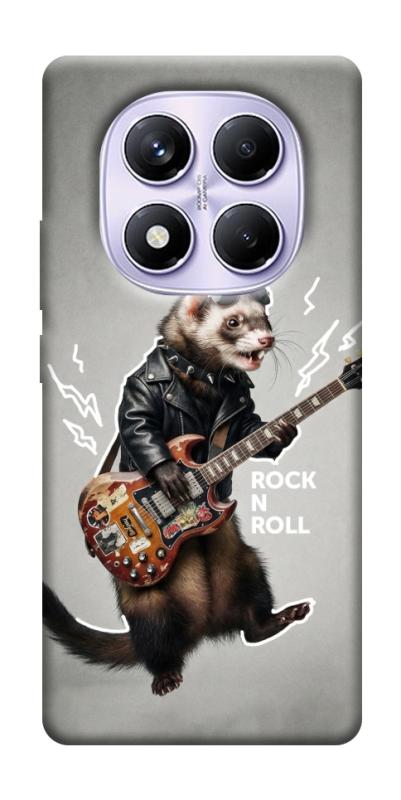 Чехол itsPrint Рок хорёк для Xiaomi Redmi Note 14 Pro 4G, животные, купить оптом с доставкой