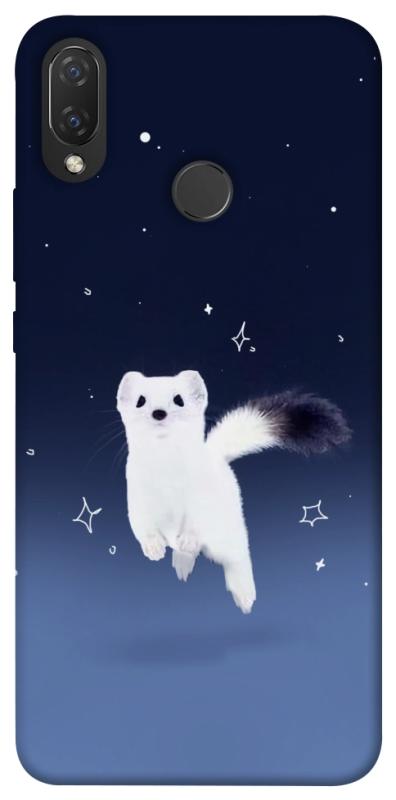 Чехол itsPrint Хорёк в снегу для Huawei P Smart+ (nova 3i), животные, купить оптом с доставкой