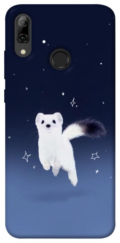 Чехол itsPrint Хорёк в снегу для Huawei P Smart (2019), животные, купить оптом с доставкой