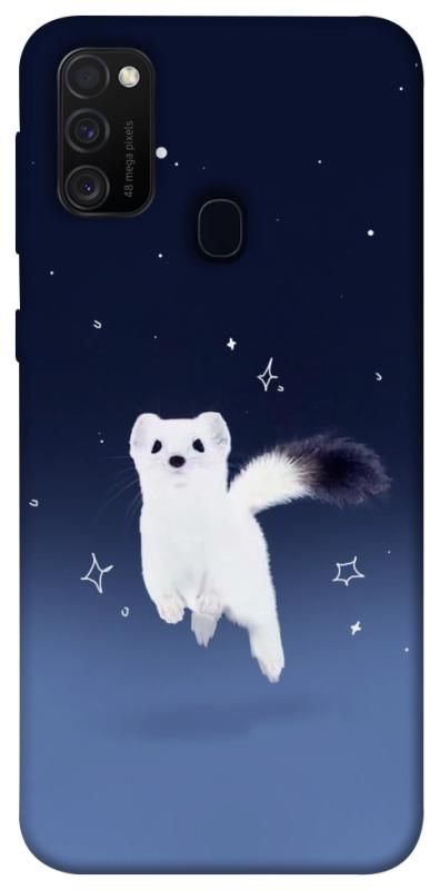 Чехол itsPrint Хорёк в снегу для Samsung Galaxy M30s / M21, животные, купить оптом с доставкой