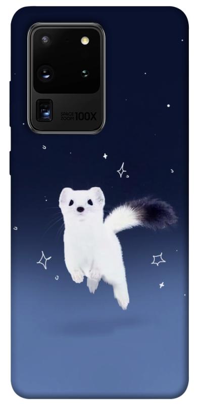 Чехол itsPrint Хорёк в снегу для Samsung Galaxy S20 Ultra, животные, купить оптом с доставкой