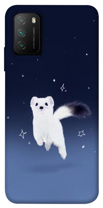 Чехол itsPrint Хорёк в снегу для Xiaomi Poco M3, животные, купить оптом с доставкой
