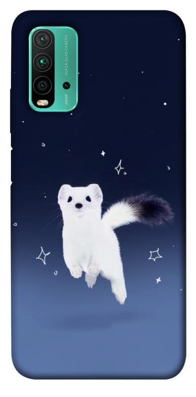 Чехол itsPrint Хорёк в снегу для Xiaomi Redmi Note 9 4G / Redmi 9 Power / Redmi 9T, животные, купить оптом с доставкой