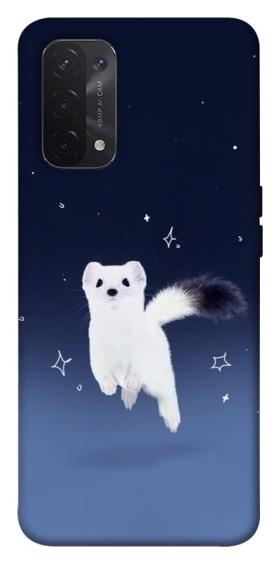 Чехол itsPrint Хорёк в снегу для Oppo A54 4G, животные, купить оптом с доставкой