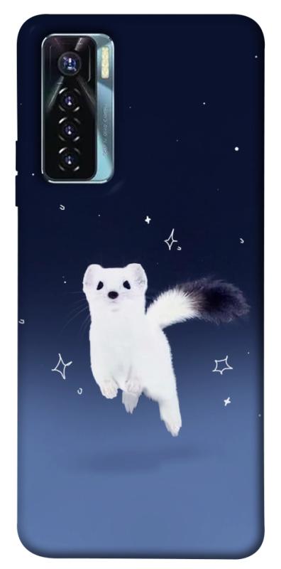 Чехол itsPrint Хорёк в снегу для TECNO Camon 17 Pro, животные, купить оптом с доставкой