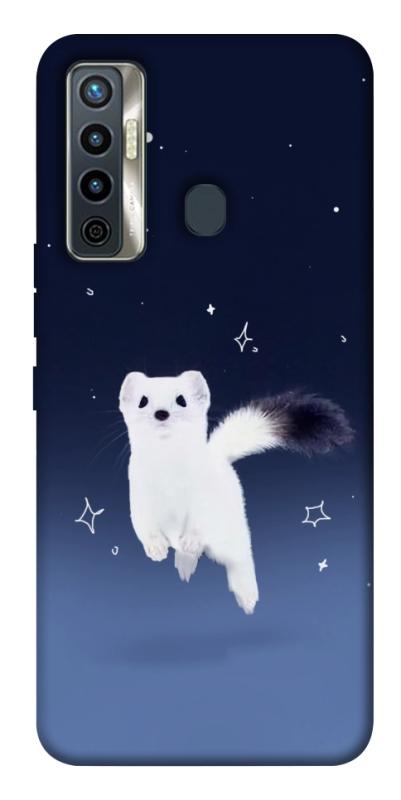 Чохол itsPrint Тхір у снігу для TECNO Camon 17 Pro, тварини, купити оптом з доставкою