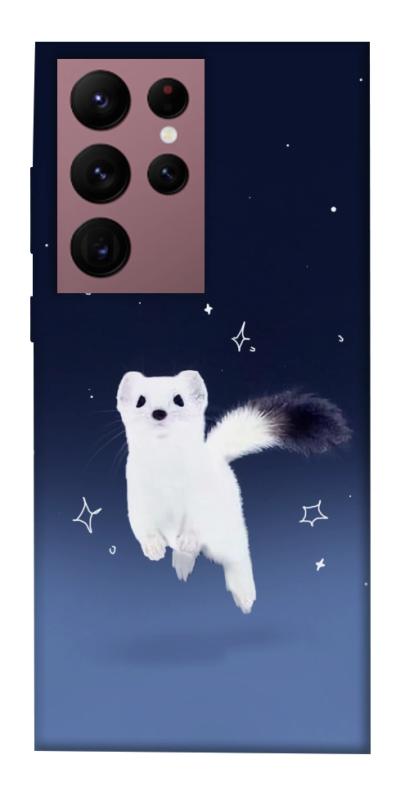 Чехол itsPrint Хорёк в снегу для Samsung Galaxy S22 Ultra, животные, купить оптом с доставкой