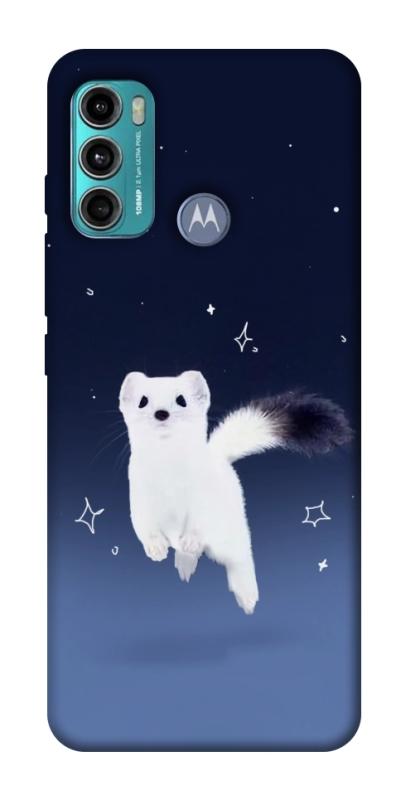 Чохол itsPrint Тхір у снігу для Motorola Moto G60, тварини, купити оптом з доставкою